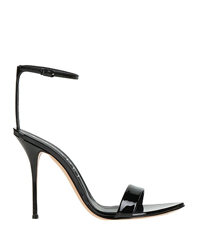 CASADEI Sandals Black Soft Leather