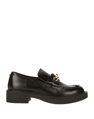 STEVE MADDEN Loafers Black Polyurethane