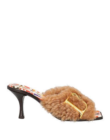 DSQUARED2 Sandals Camel Sheepskin, Shearling