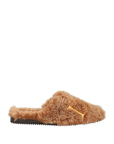 DSQUARED2 Mules and clogs Beige Sheepskin, Shearling