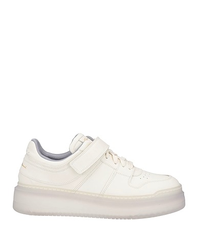 SANTONI Sneakers Off white Leather