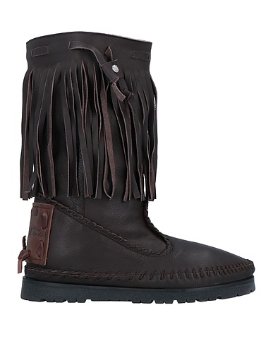 DSQUARED2 Stivali Testa di moro Pelle di vitello