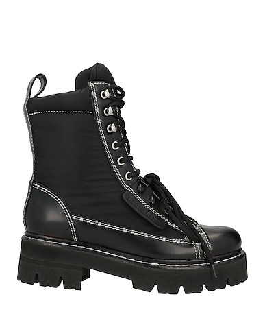 DSQUARED2 Ankle boot Black Soft Leather, Nylon