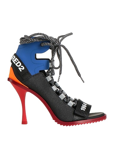 DSQUARED2 Sandalia Piel, Fibras textiles, Otras Fibras