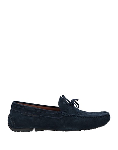FRATELLI ROSSETTI Loafers Navy blue Leather