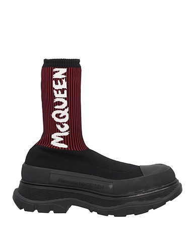 MCQUEEN Sneakers Black Textile fibres