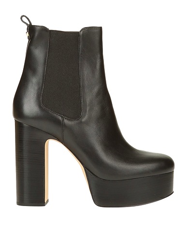 MICHAEL MICHAEL KORS Stiefelette Schwarz Leder, Gewebefasern