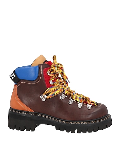 DSQUARED2 Ankle boot Chocolate brown Soft Leather