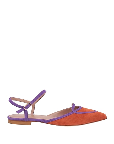 CHEVILLE Ballet flats RUGGINE Leather