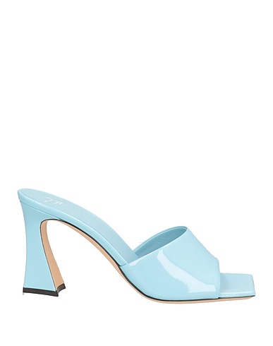 GIUSEPPE ZANOTTI Sandals Sky blue Leather
