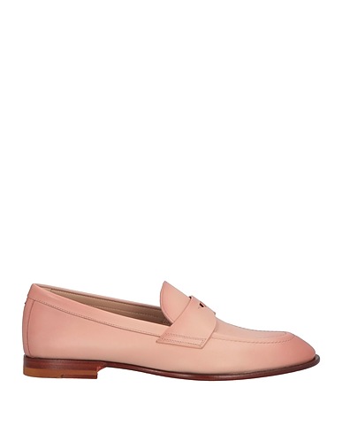 SANTONI Loafers Light pink Soft Leather