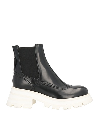 MCQUEEN Ankle boot Black Soft Leather