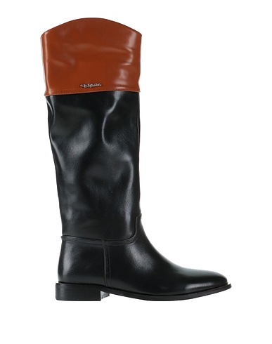 GAI MATTIOLO Boots Black Textile fibres