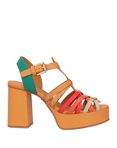 SEE BY CHLOÉ Sandals Light brown Soft Leather