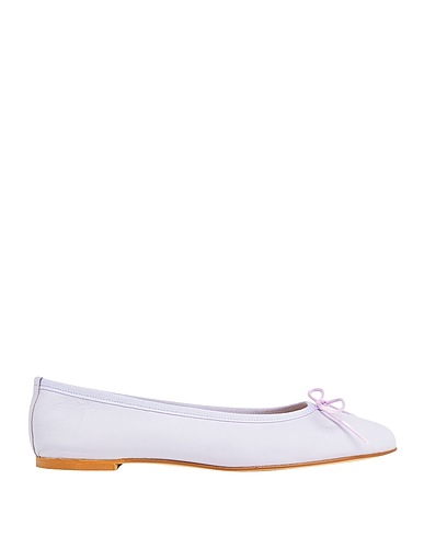 8 by YOOX Ballerine Lilla 100% Pelle ovina