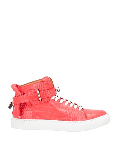BUSCEMI Sneakers Koralle Leder