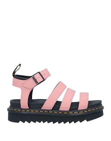 DR. MARTENS Sandals Pink Soft Leather