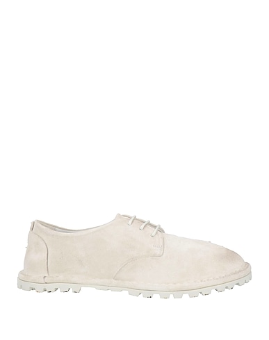 MARSÈLL Laced shoes Light grey Leather