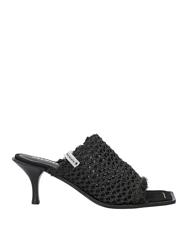 PREMIATA Sandals Black Natural raffia