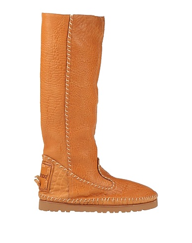 DSQUARED2 Stivali Cammello 100% Pelle di agnello