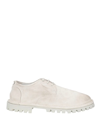 MARSÈLL Laced shoes Light grey Leather