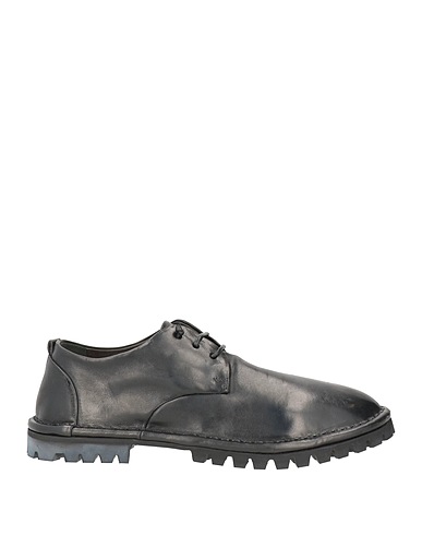 MARSÈLL Laced shoes Black Horse leather
