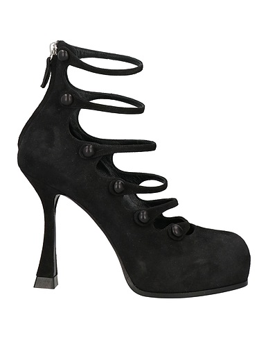 CASADEI Court Black Leather