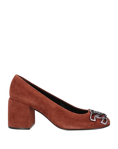 CASADEI Pumps Schokobraun Leder