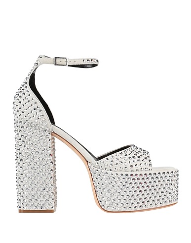 PARIS TEXAS Sandali Bianco Pelle