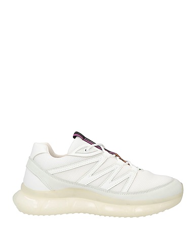 LIVIANA CONTI Sneakers White Soft Leather, Textile fibres