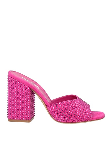 PARIS TEXAS Sandales Magenta Cuir
