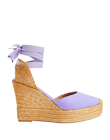 8 by YOOX Espadrilles Lilac Textile fibers