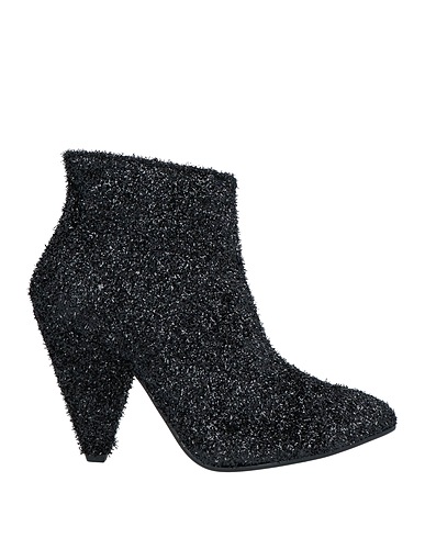 VALERIO 1966 Ankle boot Black Textile fibres