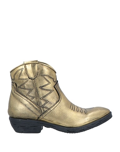 VALERIO 1966 Ankle boot Gold Leather