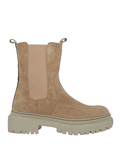 181 Ankle boot Beige Leather