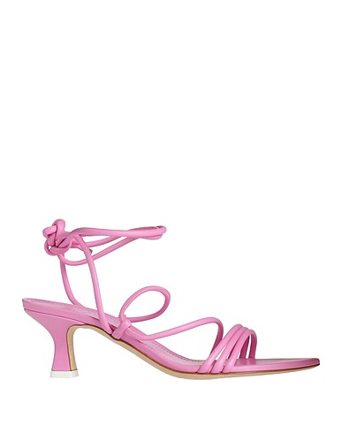 3JUIN Sandals Fuchsia Soft Leather