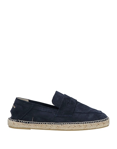 ESPADRILLES Espadrilles Navy blue Leather