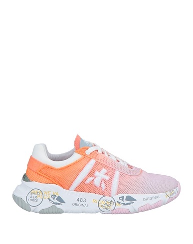 PREMIATA Sneakers Arancione Fibre tessili, Altre Fibre