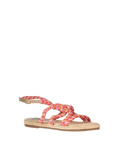 MANEBÍ Espadrillas Beige Pelle, Fibre tessili