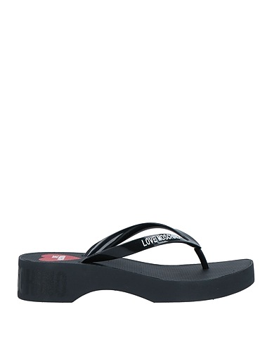LOVE MOSCHINO Flip flops Rubber