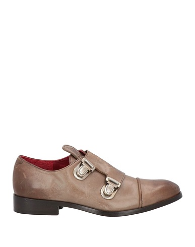 DONDUP Loafers Khaki Soft Leather