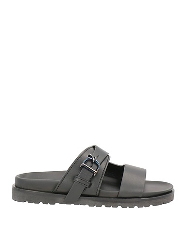 DSQUARED2 Sandals Charcoal Soft Leather