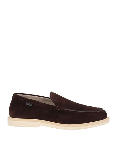 HOGAN Loafers Dark brown Leather