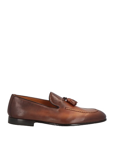 DOUCAL'S Loafers Chocolate brown Soft Leather