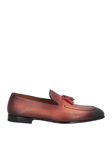 DOUCAL'S Loafers Rust Soft Leather