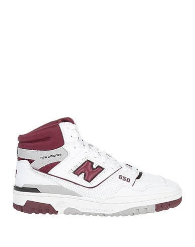 NEW BALANCE Sneakers 650
 Bianco Pelle, Fibre tessili