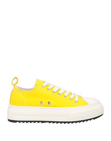 DSQUARED2 Sneakers Yellow Textile fibers