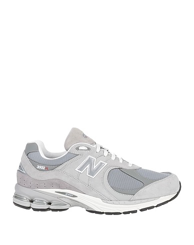 NEW BALANCE Sneakers 2002 Grey Leather, Textile fibers