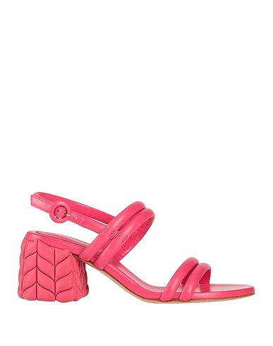 GIANVITO ROSSI サンダル マゼンタ 革