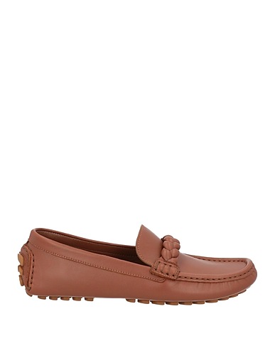 GIANVITO ROSSI Loafers Tan Calfskin